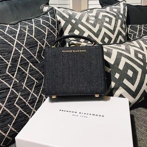 Black Denim Purse